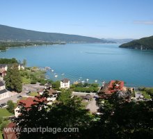 View of Lake Annecy from Duingt
